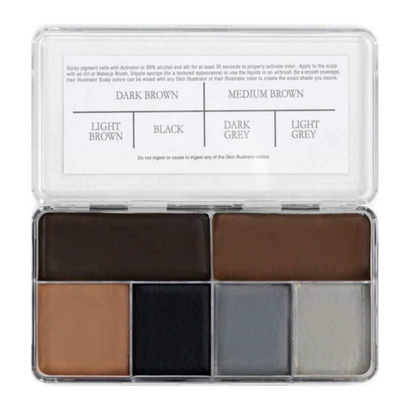 HAIR ILLUSTRATOR PALETTE - SCALP